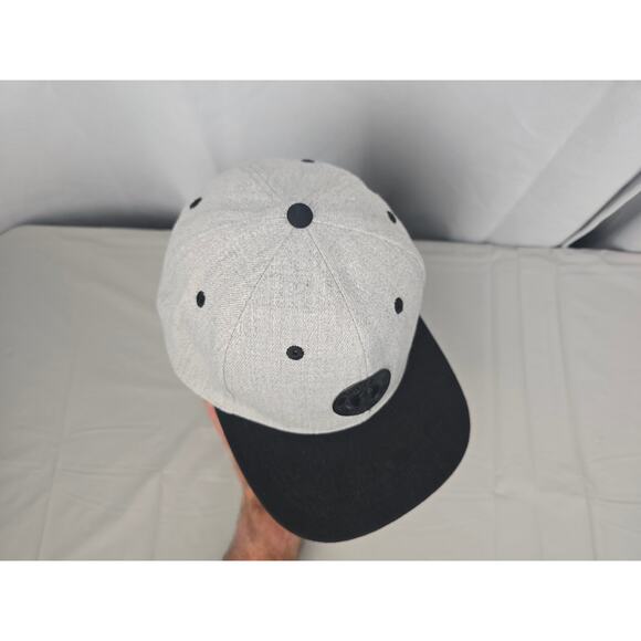 Binky Bro Gray Black Adjustable Snapback‎ Hat Ball Cap Logo Patch - Picture 11 of 16